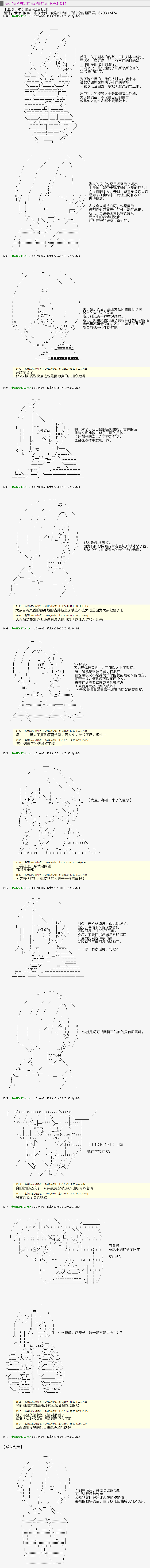 安價／安科決定的克蘇魯神話TRPG - 戰後處理 - 1