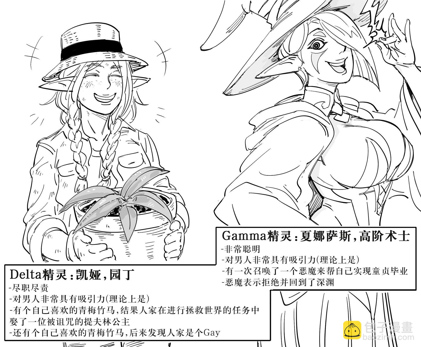 Baalbuddy漫畫小短篇 - 精靈社會的性權力等級金字塔 - 1