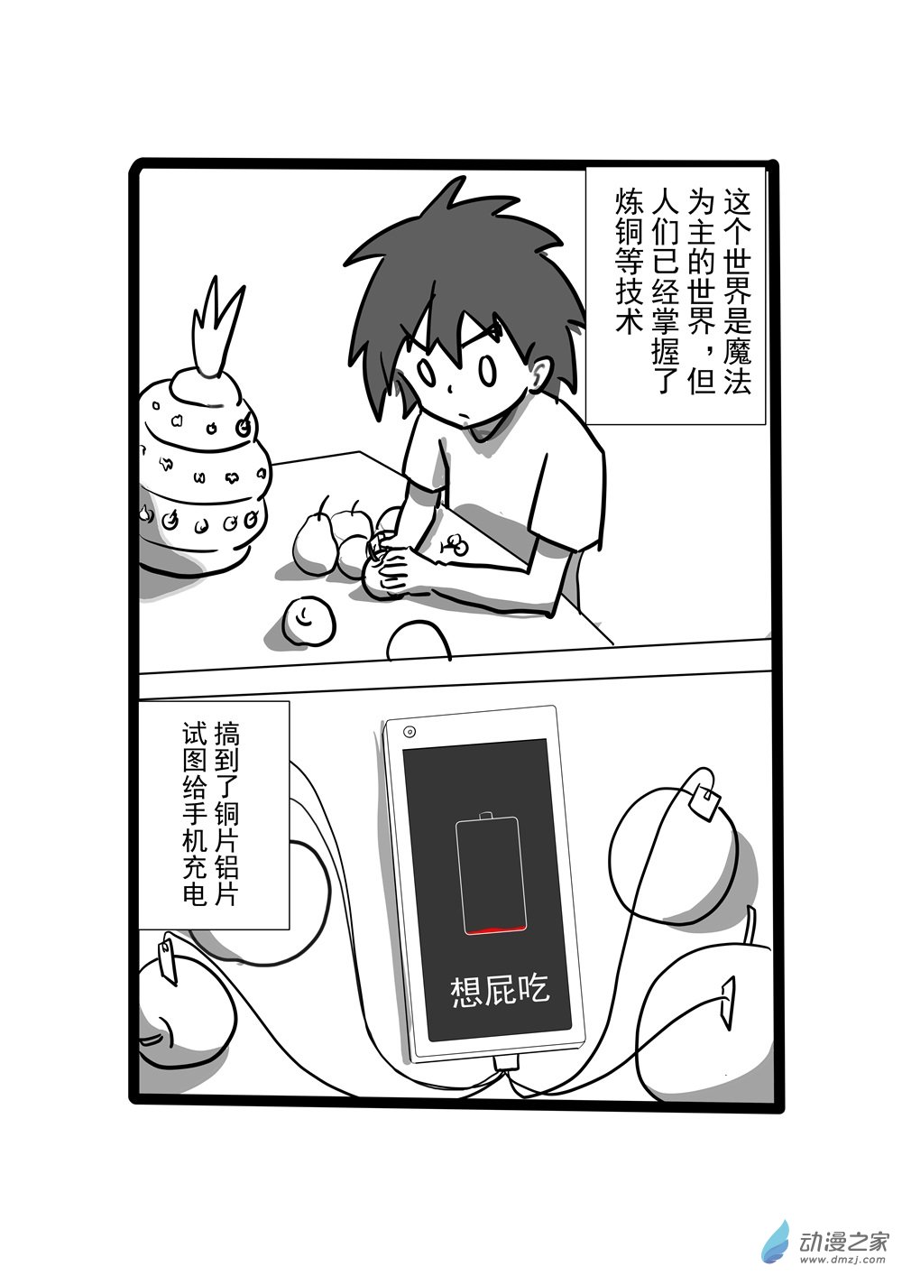 穿越到異世界發現還能用手機聯繫到狗羣友 - 第02話 - 1
