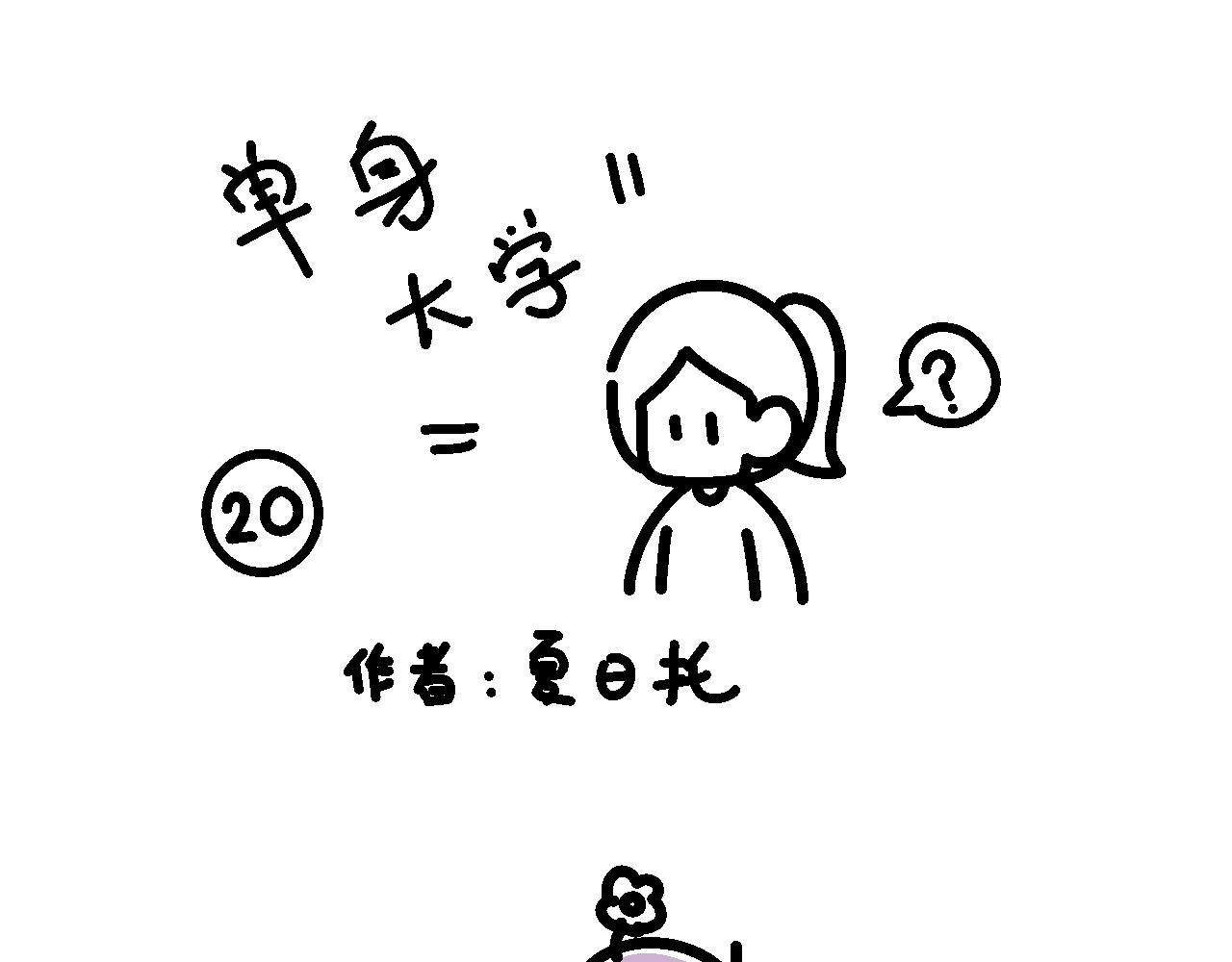 單身大學 - 因爲這個原因要聯繫方式啊？ - 1