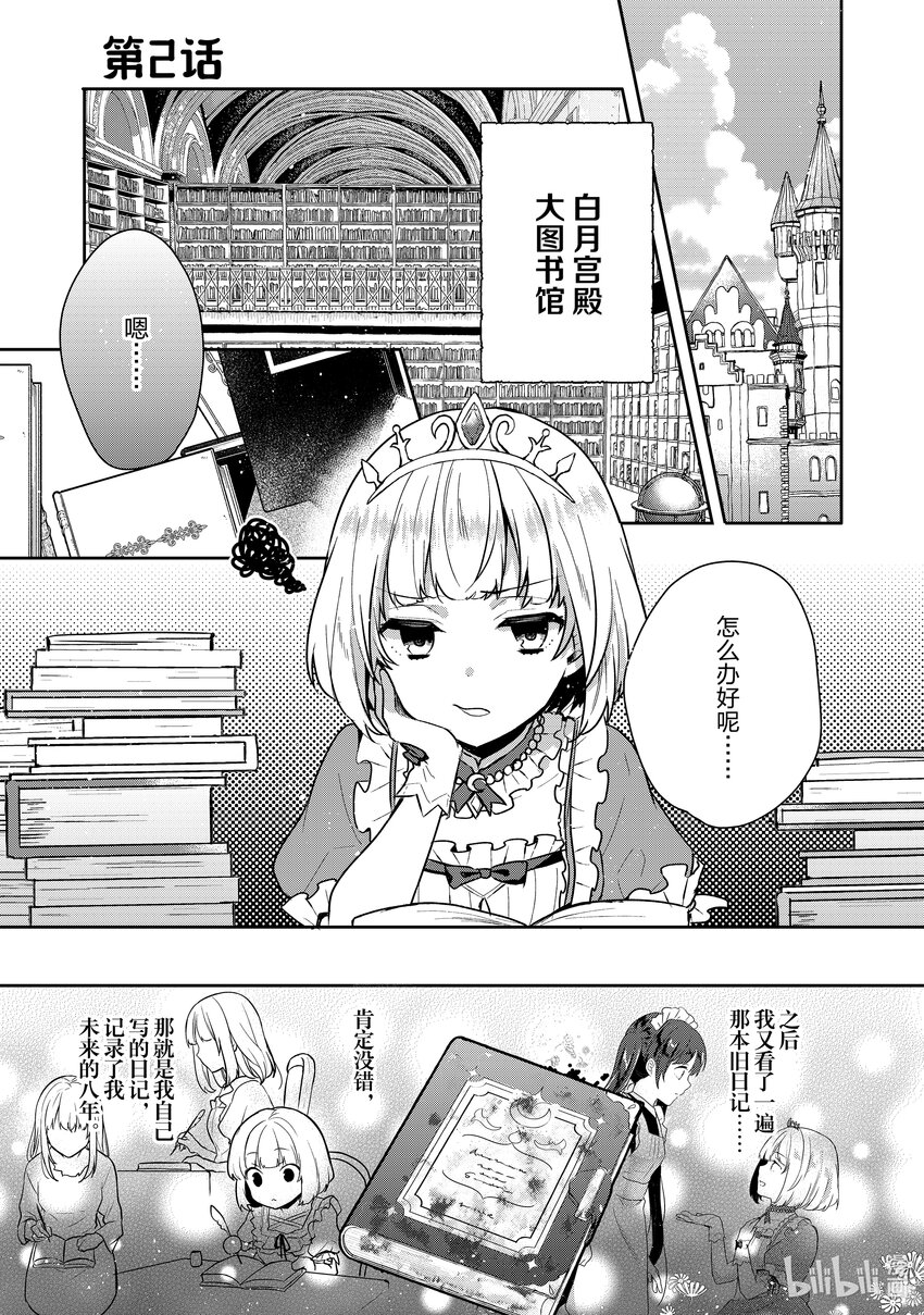 迪阿姆帝國物語 ～從斷頭臺開始的，公主轉生逆轉傳～＠COMIC - 2 第2話 - 1
