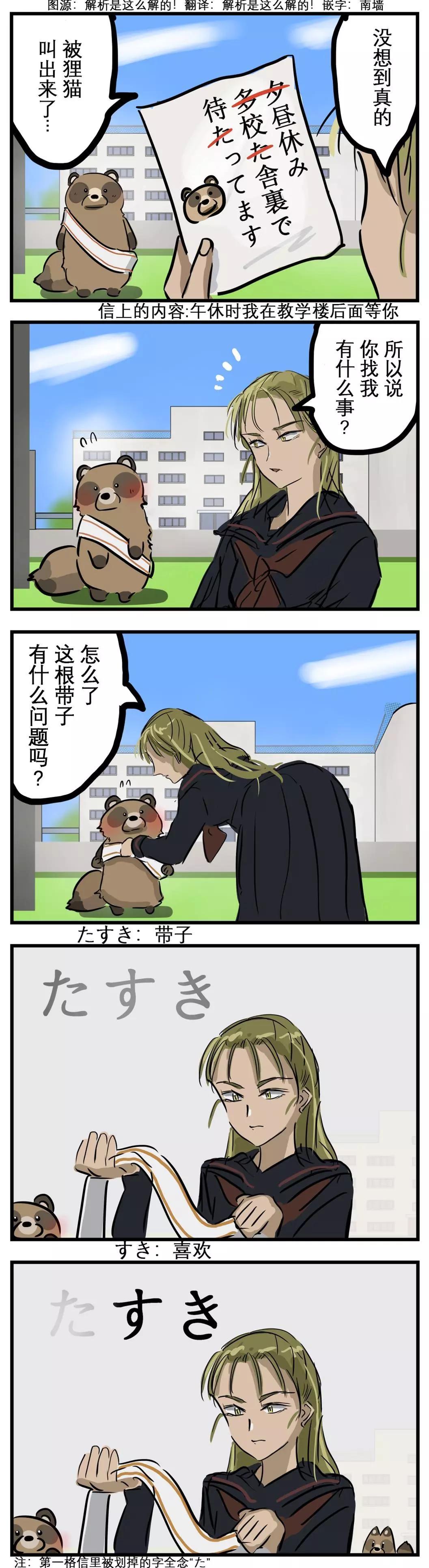 カコミスル老師四格合集 - 狸貓的告白 - 1