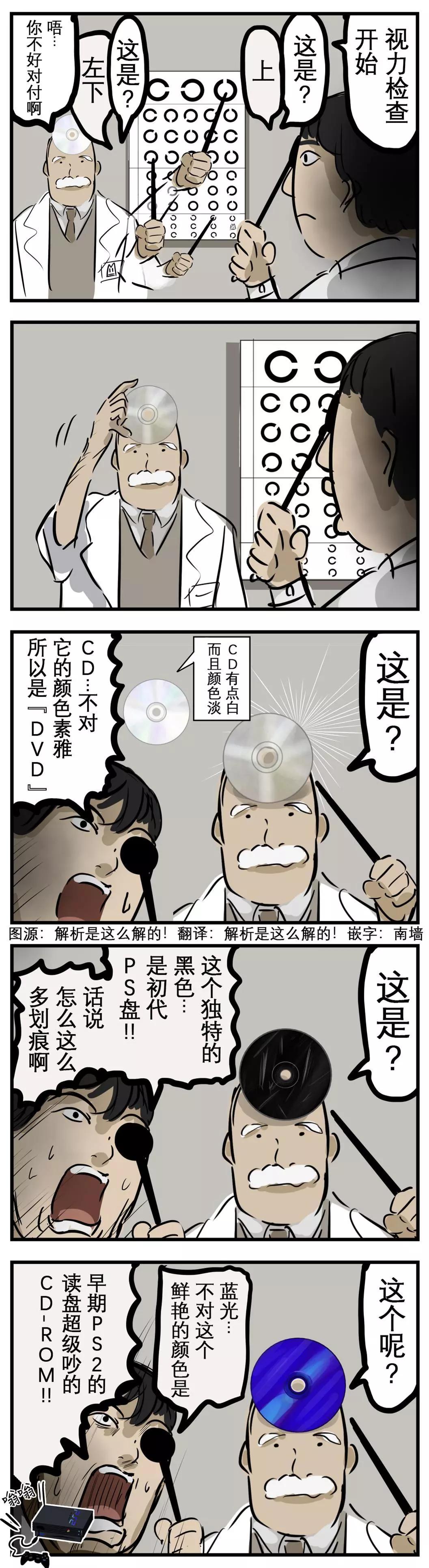カコミスル老師四格合集 - 視力檢查LV2 - 1