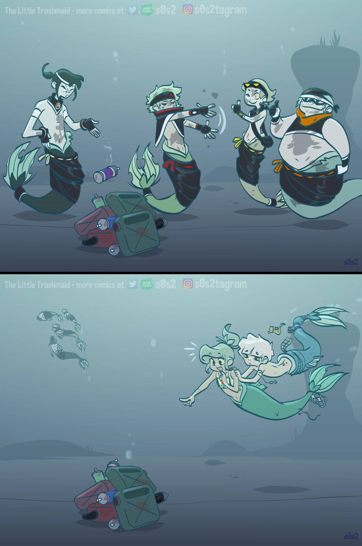垃圾堆裡的小美人魚 - 第153話 - 1