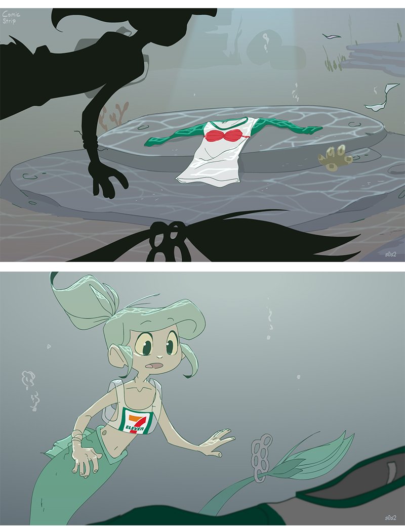 垃圾堆裡的小美人魚 - 7話 - 1