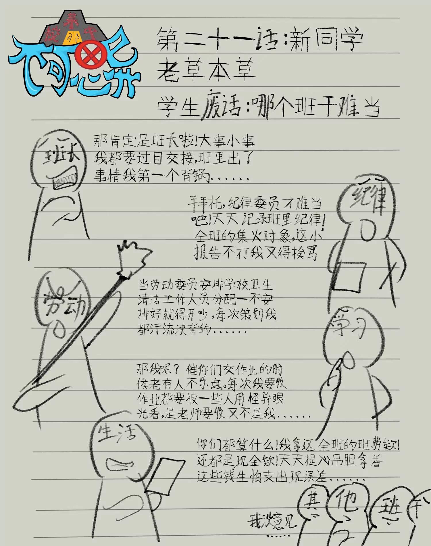 某校中那不可思異 - 新同學 - 1