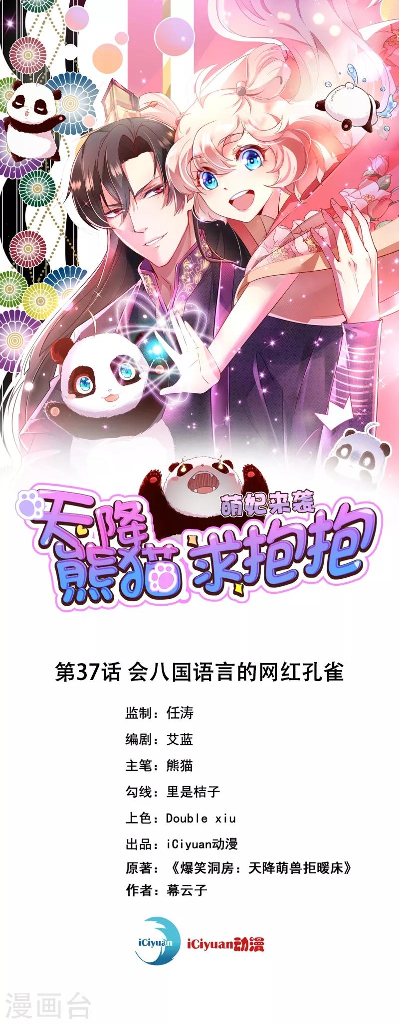 天降萌寶小熊貓：萌妃來襲 - 第37話 會八國語言的網紅孔雀(1/2) - 1