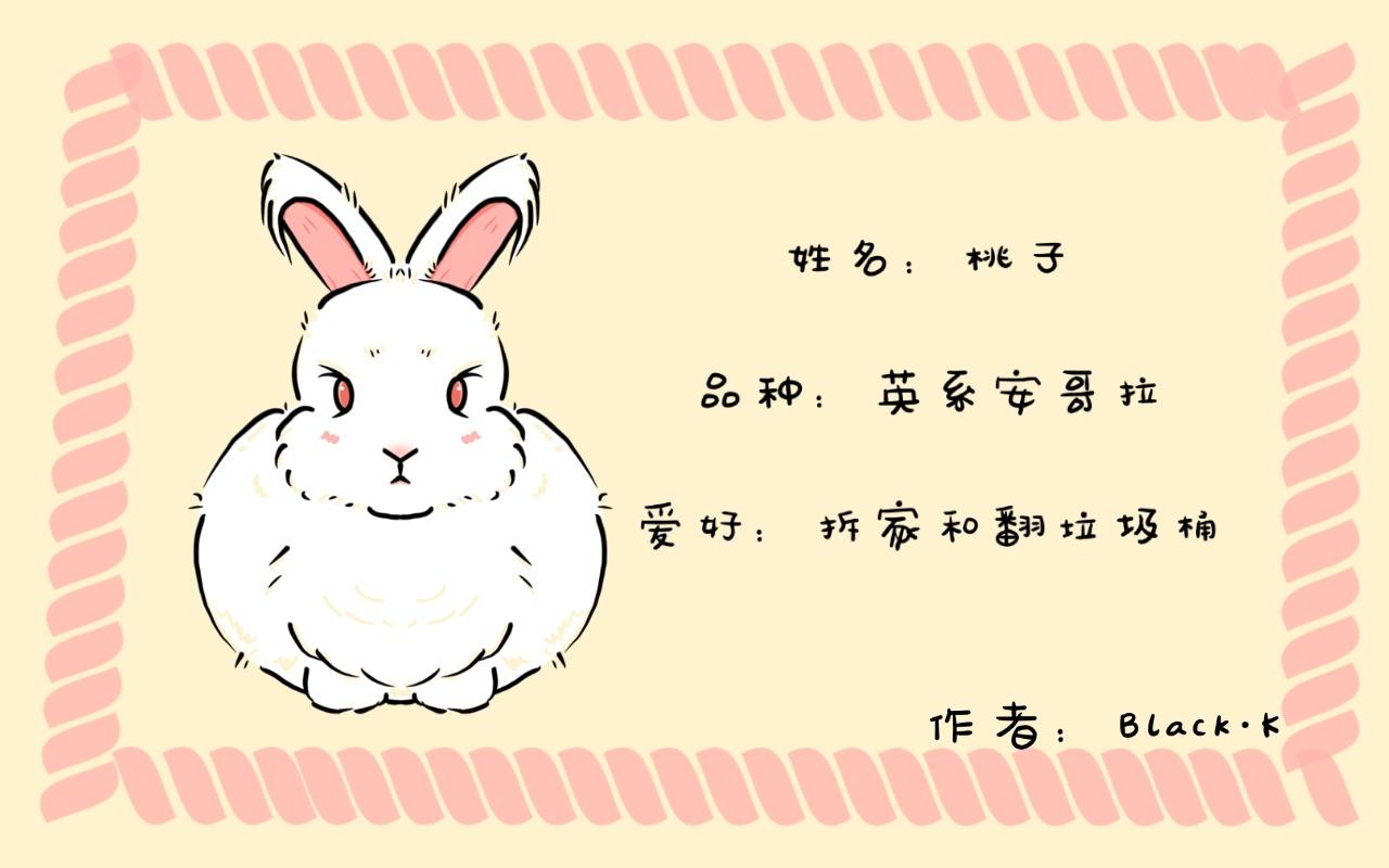 小兔桃桃 - 氣勢不小，膽子不大 - 1
