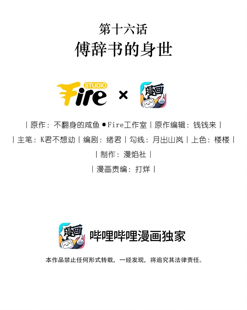 謝邀，人在虐文當後媽 - 016 傅辭書的身世+活動開獎 - 2