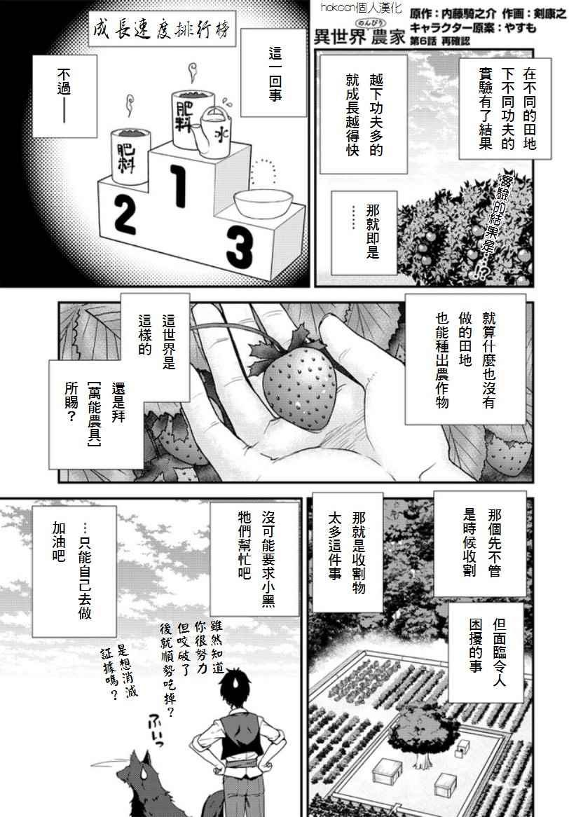 異世界悠閒農家 - 第6話 - 1