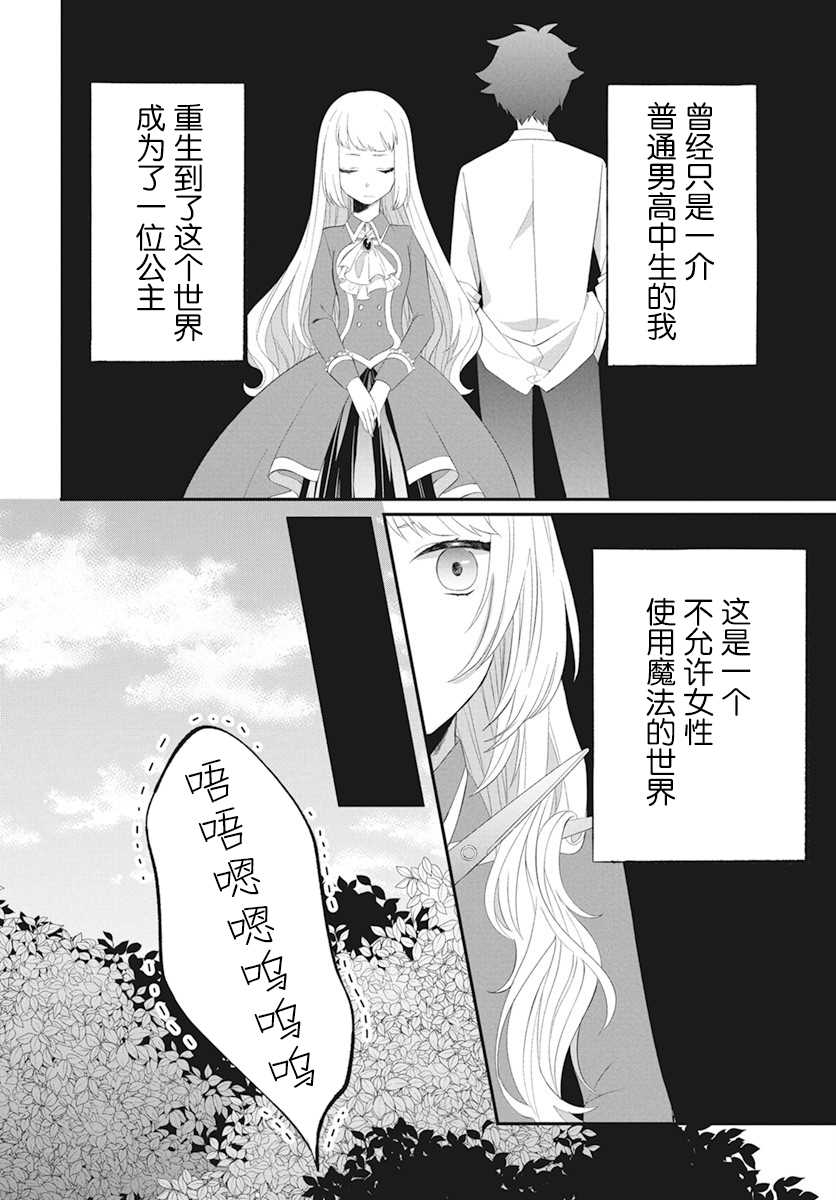 轉生後成了公主所以女扮男裝努力成爲最強魔法使 - 第2話 - 2